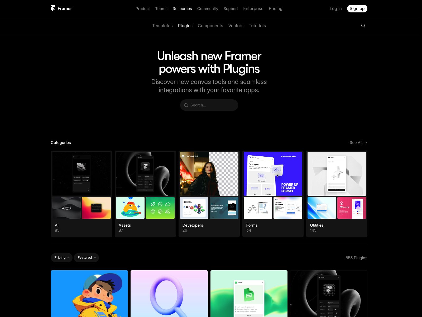 Fraimer Work Explore Framer Apps, Plugins, Components & AI Tools | Selected